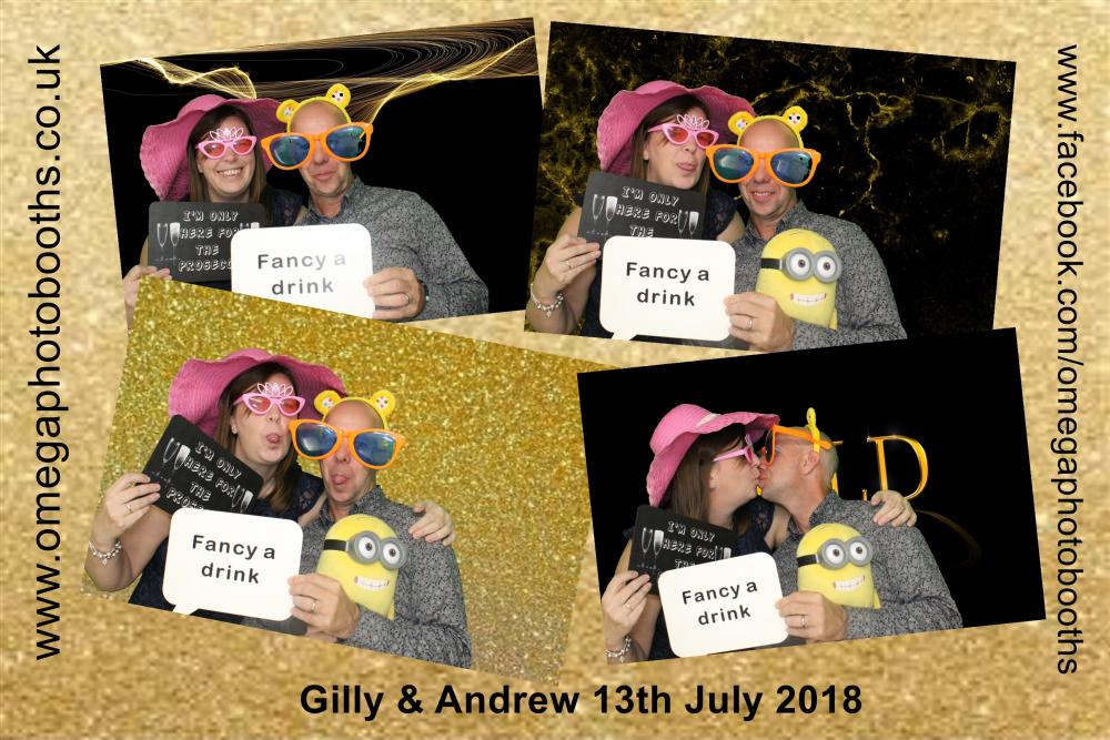 Gilly & Andrew's Wedding | View more photos from the event at gallery.omegaphotobooths.co.uk/u/Omega-Photobooths/Gilly-Andrews-Wedding
